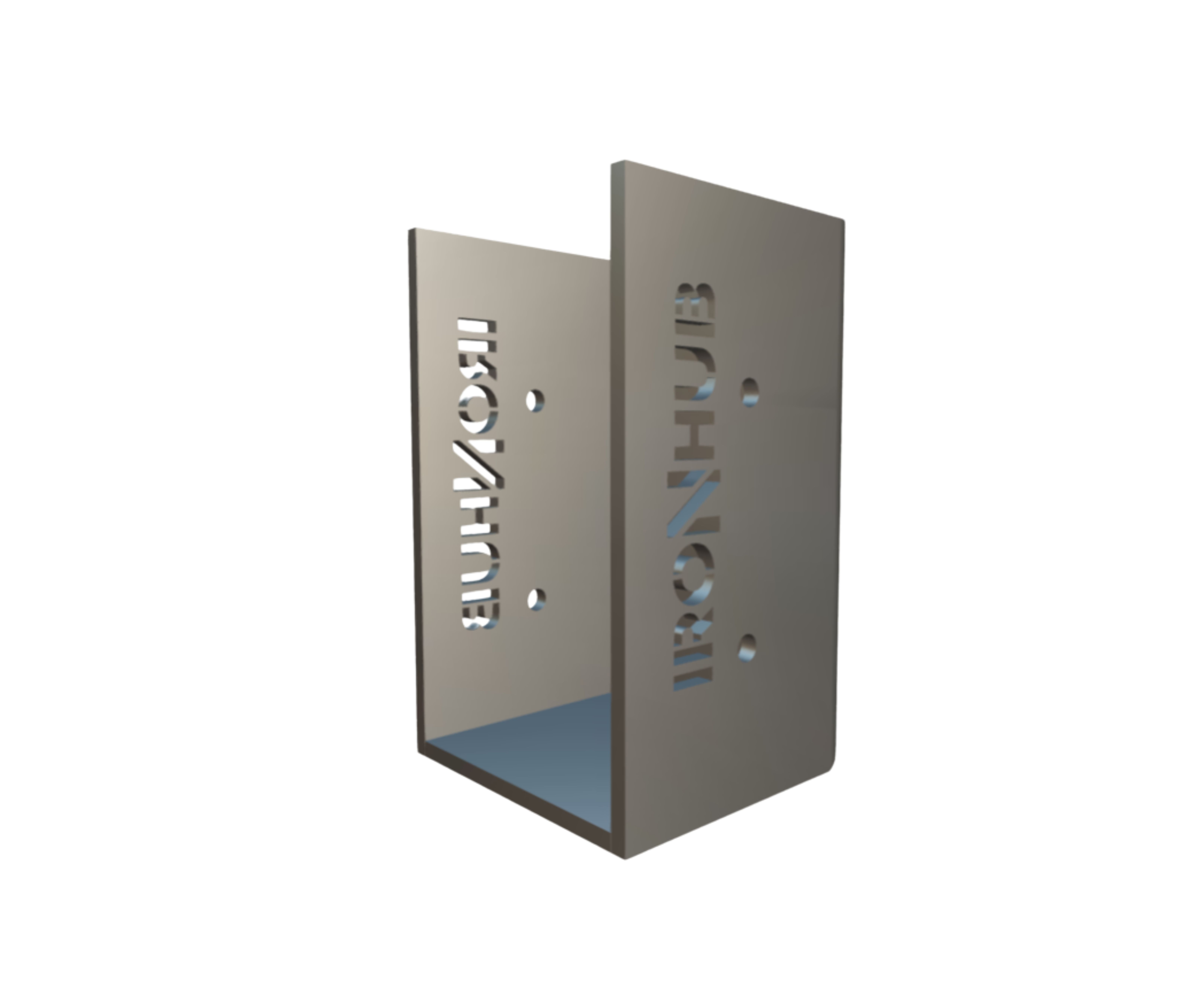 HUB-WFLEX — Conexão de Viga em Parede (Linha Industrial)