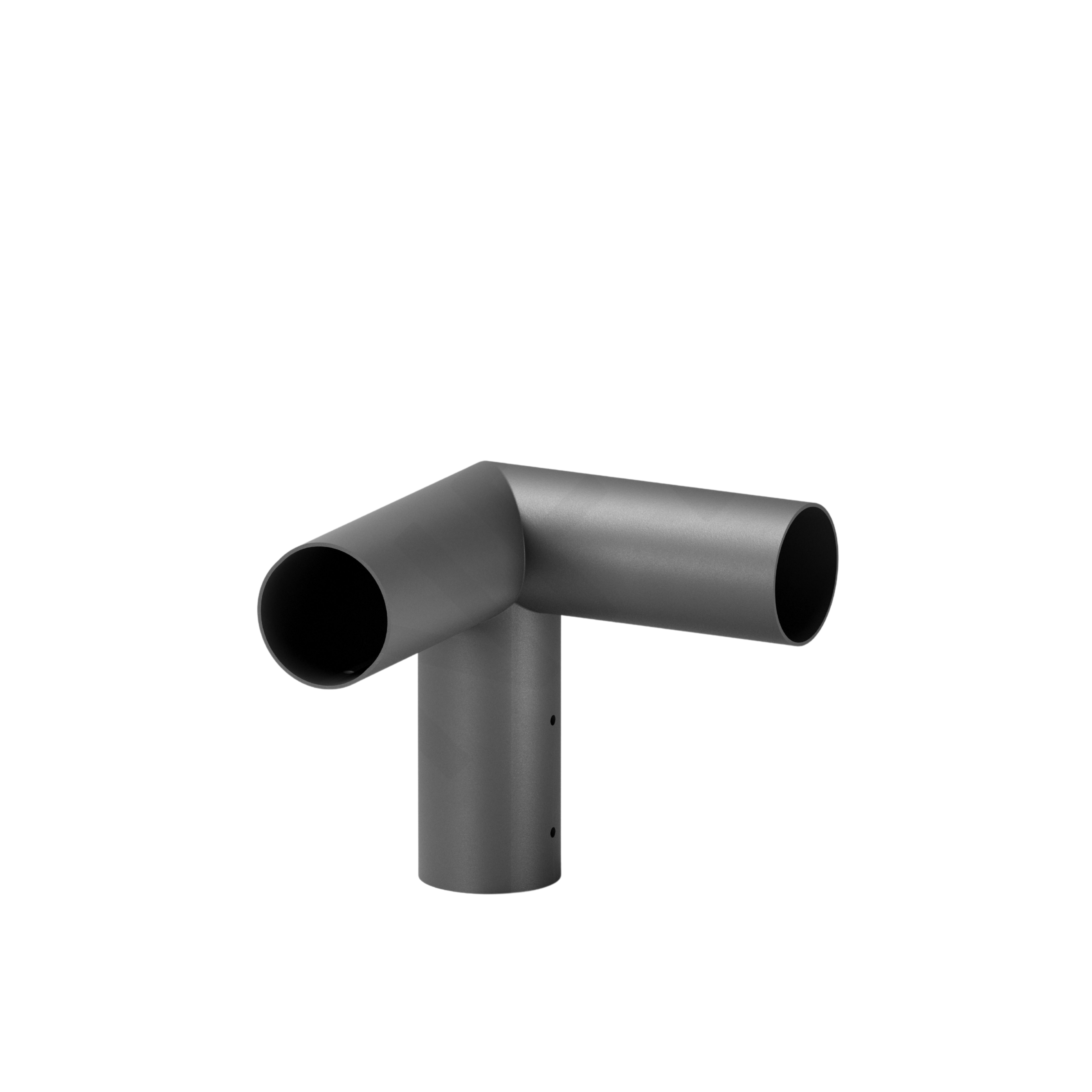 HUB-TRIFLEX-LC — Conexão de Canto 3 Vias (Linha Colonial)