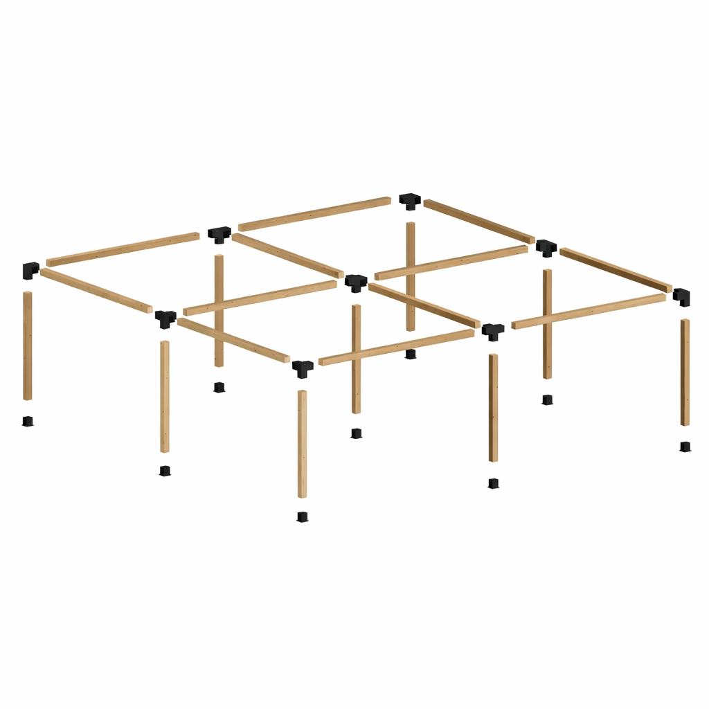 Modelo Square Quadratta 6000x6000mm (Linha Industrial)