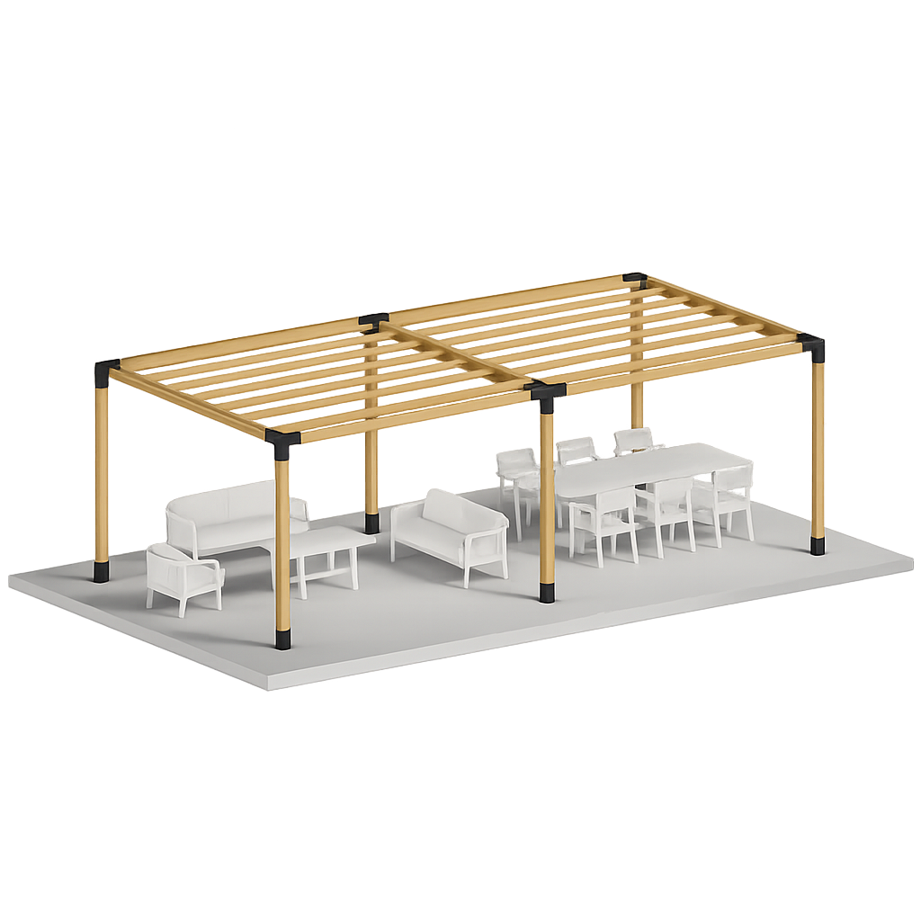 Modelo Linear II 6000x3000mm (Linha Industrial)