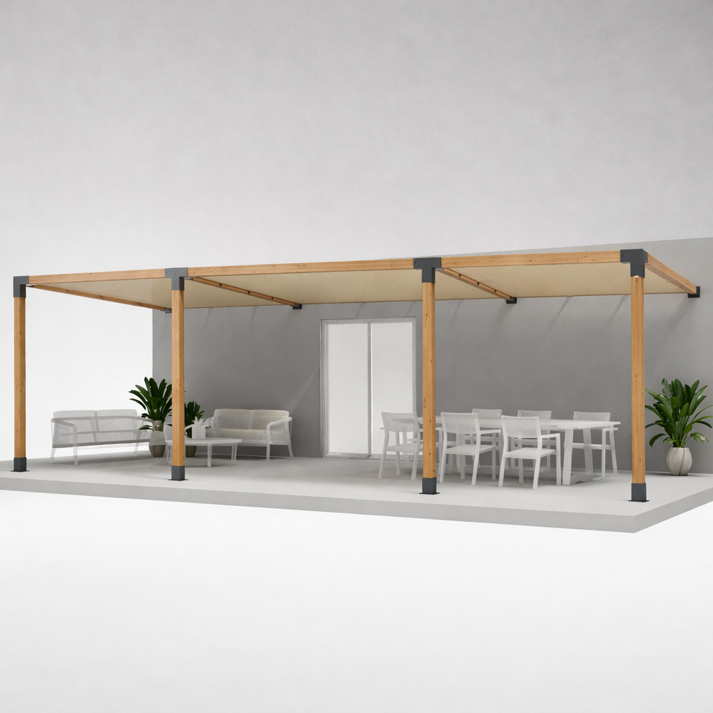 Modelo Linear Wall III 9000x3000mm (Linha Industrial)