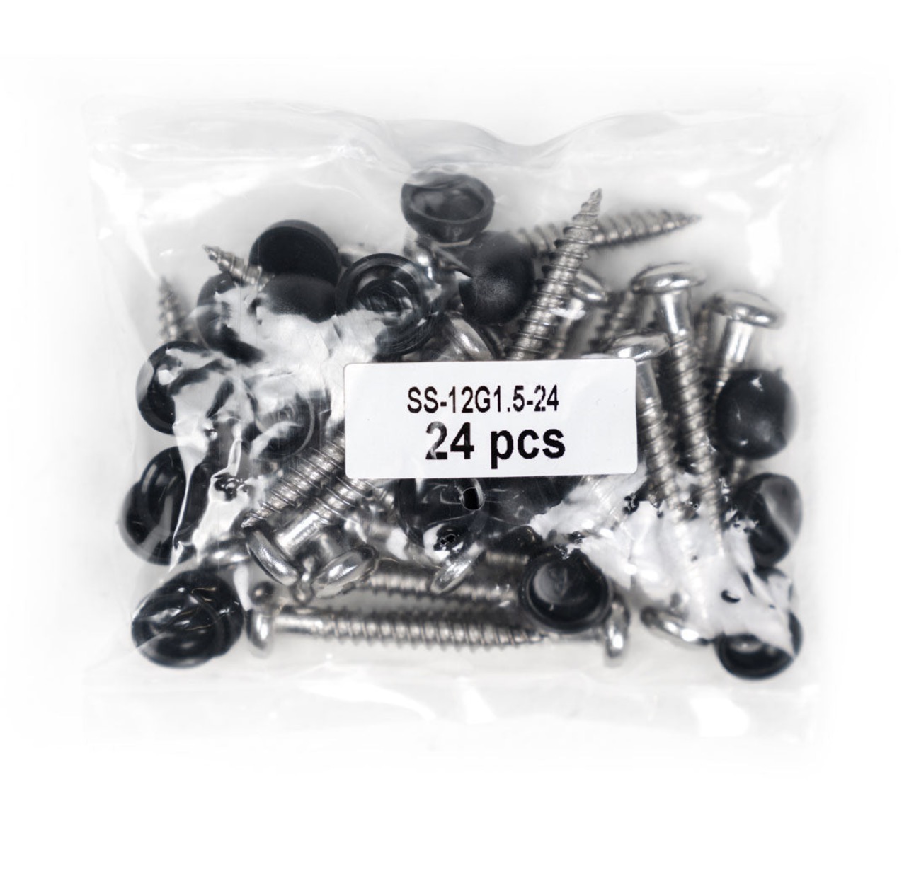 Kit Parafusos Inox 5,5mm — 24 unidades